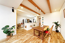 体に優しい自然素材リフォーム