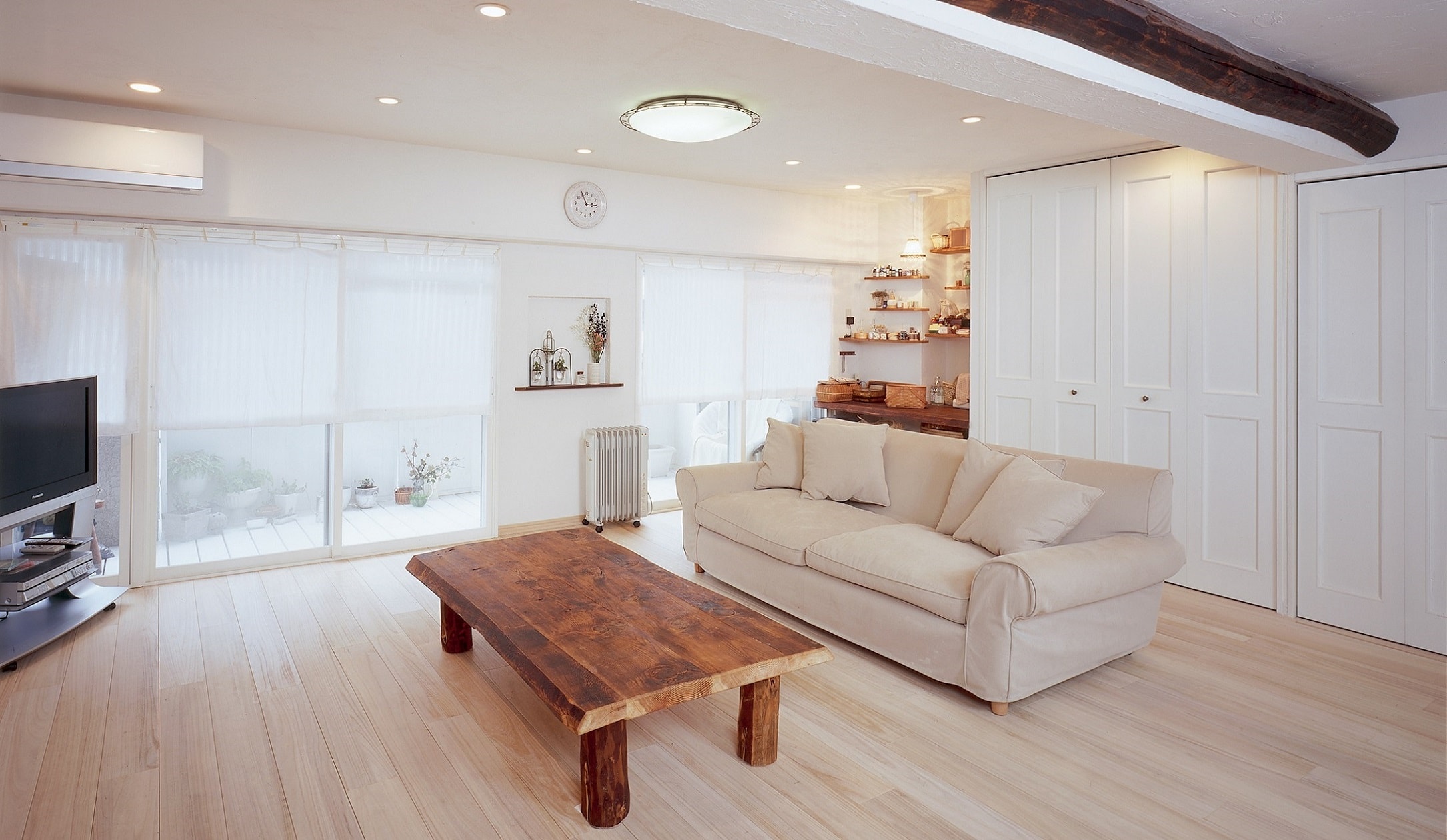 標準仕様で自然素材リフォーム